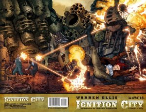 Warren Ellis' Ignition City #4 Wrap Cover (2009) Avatar Press Comics 
