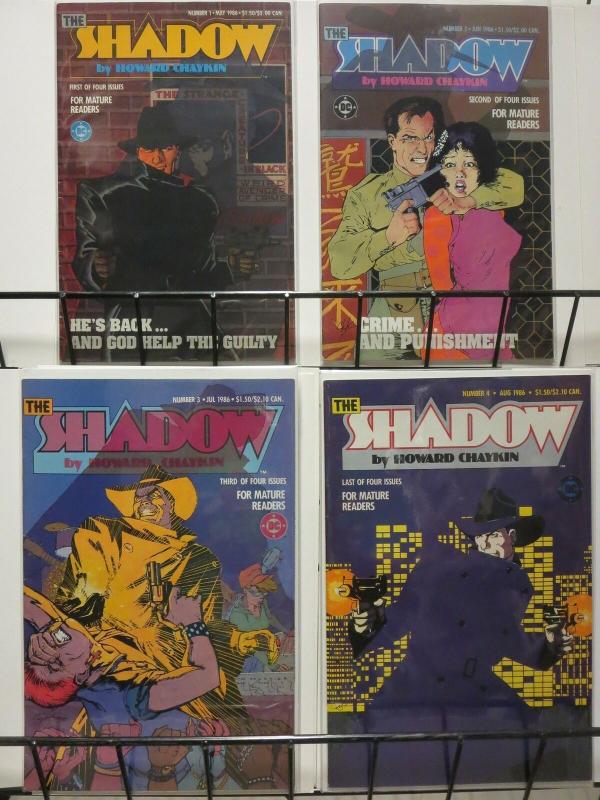 SHADOW (1986)1-4 HOWARD CHAYKIN's EXPLOSIVE MINI-SERIES