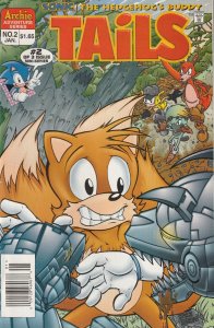 Sonic The Hedgehog's Buddy: Tails # 2 CPV Newsstand Cover VF/NM Archie 1996 [A1]