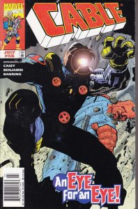 Cable #56 (Newsstand) FN ; Marvel | Joe Casey Eye For An Eye