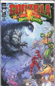 Godzilla vs. the Mighty Morphin Power Rangers #1 (2022)