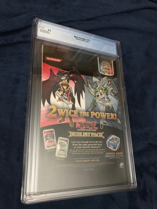 Marvel Comics New Avengers #27 (2007) CGC 9.2 1st App New Ronin