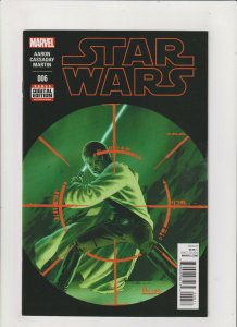 Star Wars #6 NM- 9.2 Marvel Comics 2015 Luke Skywalker vs. Boba Fett
