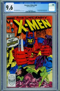 X-MEN #246 CGC 9.6 1989-MARVEL-comic book 4330293016