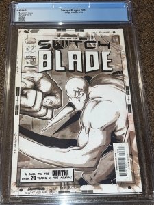 Savage Dragon 233, Controversial Bald is Beautiful Variant, CGC Graded 9.8