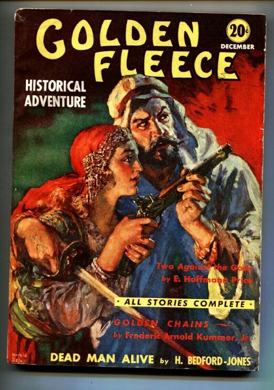 Golden Fleece Pulp #3 December 1938- H. Bedford Jones-E. Hoffman Price