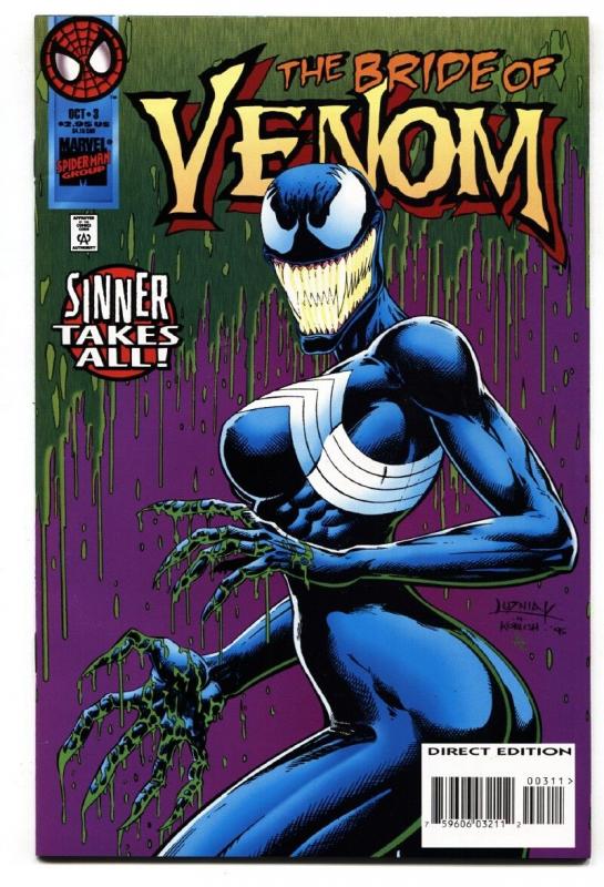 Venom: Sinner Takes All #3 1995-She-Venom-comic book Marvel NM-