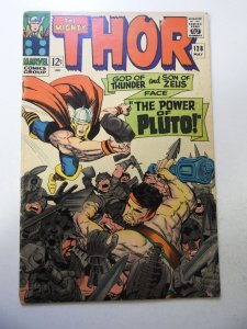 Thor #128 (1966) VG+ Condition 1/2 tear fc