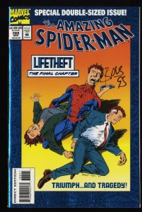 Amazing Spider-Man #388 NM- 9.2 Marvel Comics Signed by Mark Bagley!