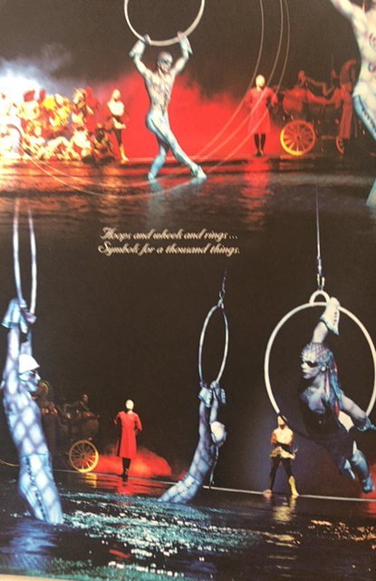 Cirque du Soleil O Bellaggio souvenir program