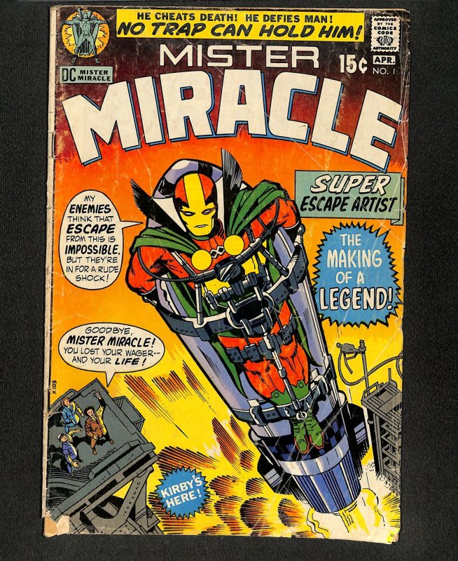 Mister Miracle #1 1st Appearance Oberon Kirby!