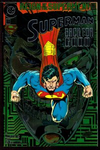 Superman #82 Chromium Cover (Oct 1993, DC)  9.2 NM-