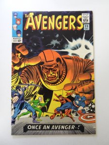 The Avengers #23 (1965) FN/VF condition ink back cover