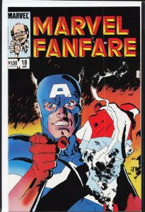 Marvel Fanfare #18 (1985) Captain America
