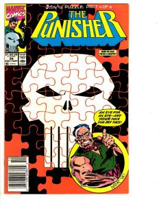 5 The Punisher Marvel Comic Books # 34 35 36 37 38 Reavers Jigsaw Mike Baron WM3