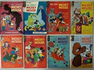 Walt Disney's Mickey Mouse Silver-Age Comics Lot 10 Different Books (1961-1972)