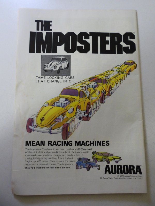 Swamp Thing #7 (1973) FN Condition