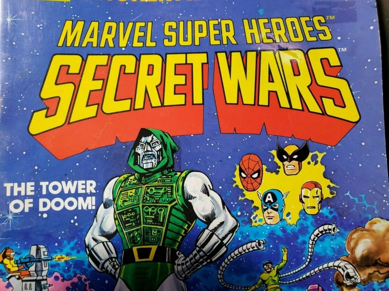 Seret Wars Sticker Book Adventures  Marvel Super Heroes unused Puzzle 