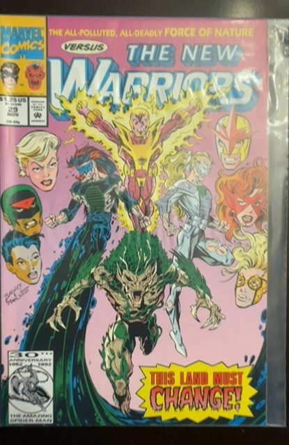 Lot of 9 Comics (See Description) The Invaders, New Warriors, The Mighty Thor...