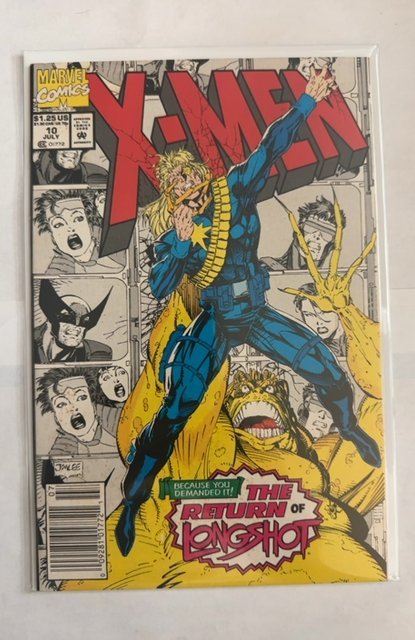 X-Men #10 (1992) NEWSSTAND EDITION