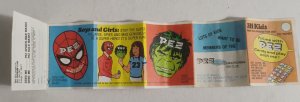 Spiderman vs The Ringer Marvel / PEZ 1978 NM