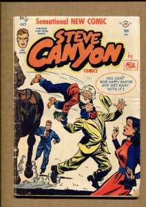Steve Canyon #5 - Happy Easter Hero! - 1948 (Grade 3.0) WH