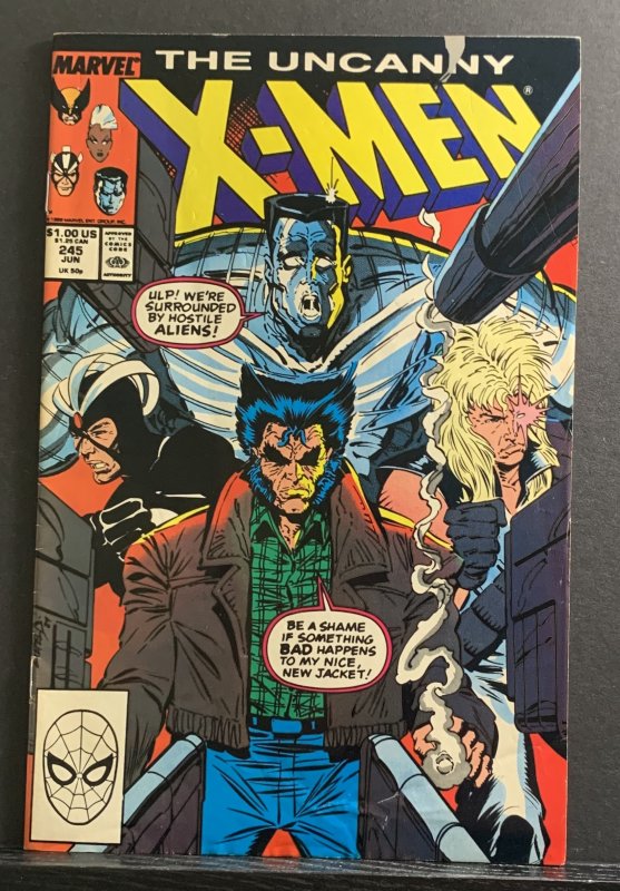 The Uncanny XMen 245 (1989) Cameo Yoda, Jabba, Boba Fett, E.T., Alf