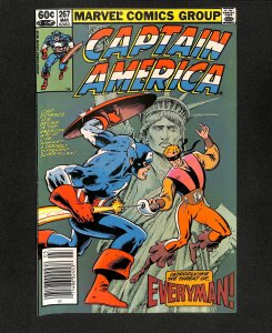 Captain America #267 Newsstand Variant