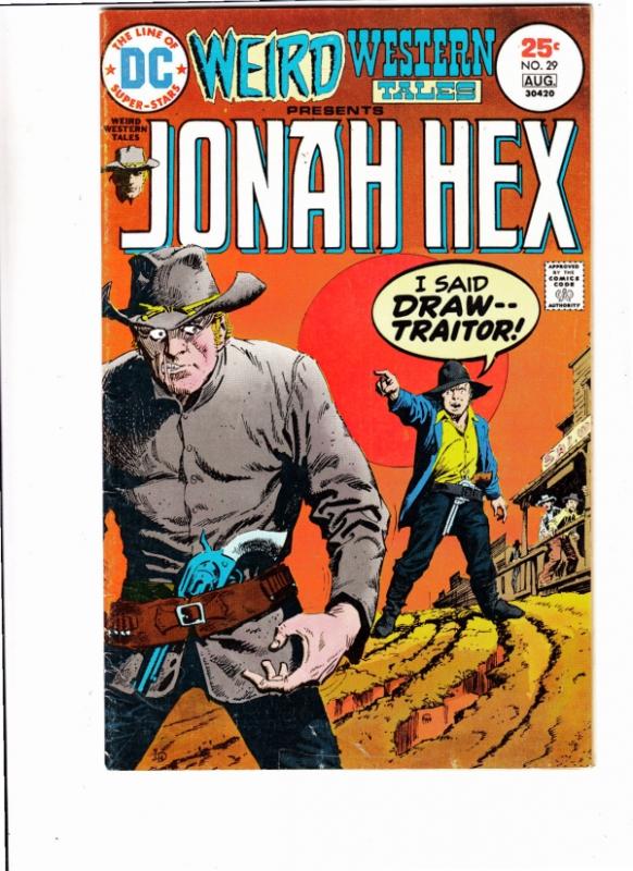 Weird Western Tales #29 (Nov-73) FN+ Mid-High-Grade Jonah Hex