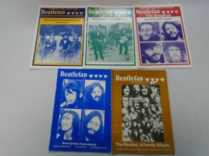 Beatlefan Magazine lot of 11 different later issues