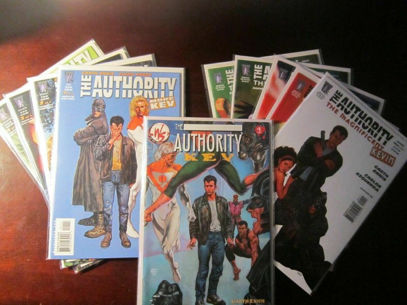 The Authority Kev Lot 10 different books 8.0 VF (2002-06)