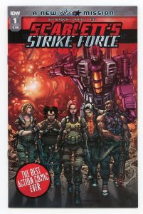 Scarlett's Strike Force #1 Harvey Tolibao Variant IDW NM
