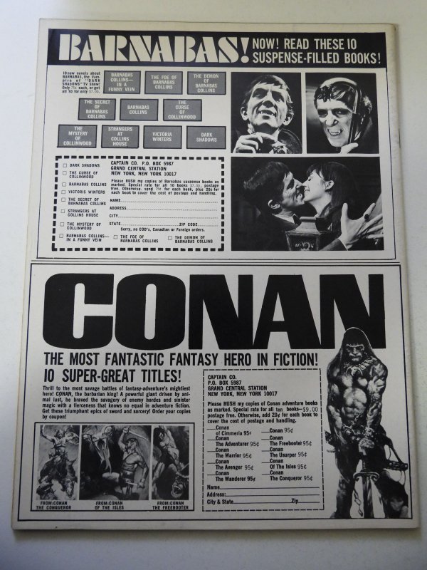 Vampirella #4 (1970) FN+ Condition