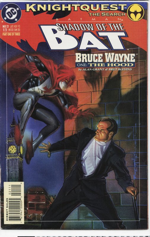 Batman: Shadow of the Bat #21 (1993) Bruce Wayne