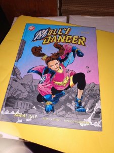 2013 Molly Danger Book One Signed Jamal Igle HC Kickstarter Print Sketch Inside