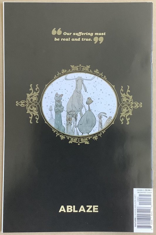 Animal Castle #4 Cover C - 10 Copy Variant (2022, Ablaze) NM