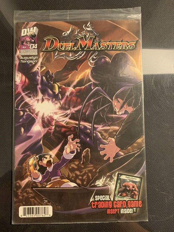 DUEL MASTERS Comic # 4  PROMO CARD Mighty Shouter  SEALED  DreamWave