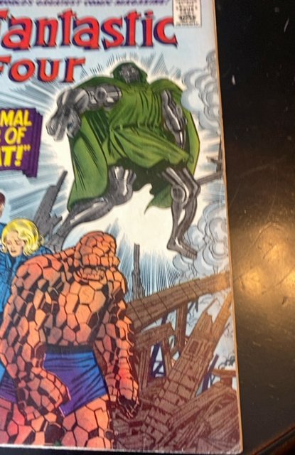Fantastic Four #58 (1967)Dr doom The dismal dregs of defeat