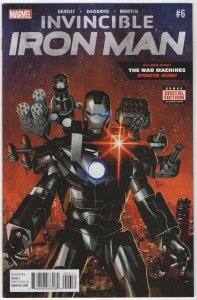 Invincible Iron Man #6 (2016)  NM+ to NM/M  original owner