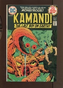 Kamandi, The Last Boy On Earth #21 - Jack Kirby Art! (8.0) 1974