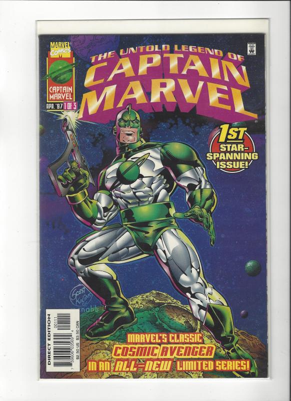 Untold Legend Of Captain Marvel #1 Marvel Comics NM