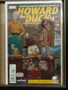 Howard The Duck (2016) #1  1st App Of Gwenpool In A Story NM.  N174x