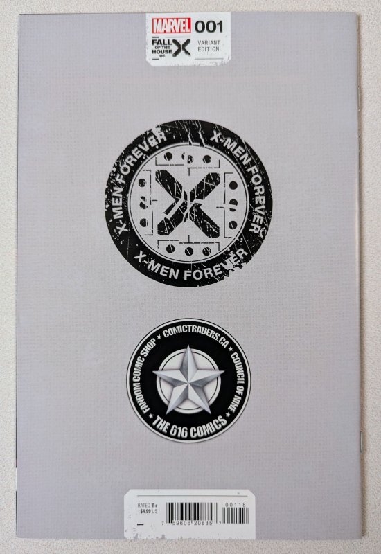 X-Men Forever #1 NM Nathan Szerdy Cover (2024)