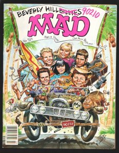 Mad Magazine #309 3/1992-Jack Davis cover-Steve Urkel -Geek God back cover-Se...