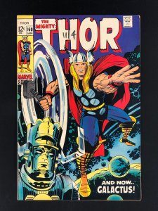 The Mighty Thor #160 (1969) FN+ Galactus vs. Ego Battle Begins