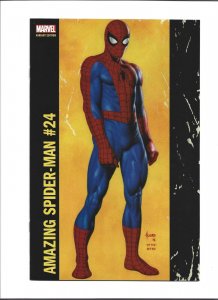 Marvel Comics AMAZING SPIDER-MAN (2015) #24 JUSKO Corner Box Variant Cover