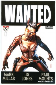 WANTED #2, NM, Mark Miller, JG Jones, 2003, Death Row, Top Cow, Image