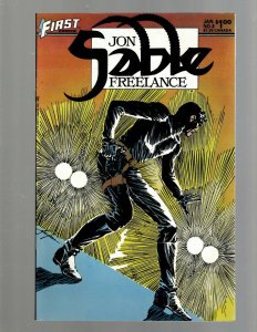 Lot of 12 Jon Sable Freelance First Comic Books #1 2 3 4 5 6 7 8 9 10 11 12 GK49