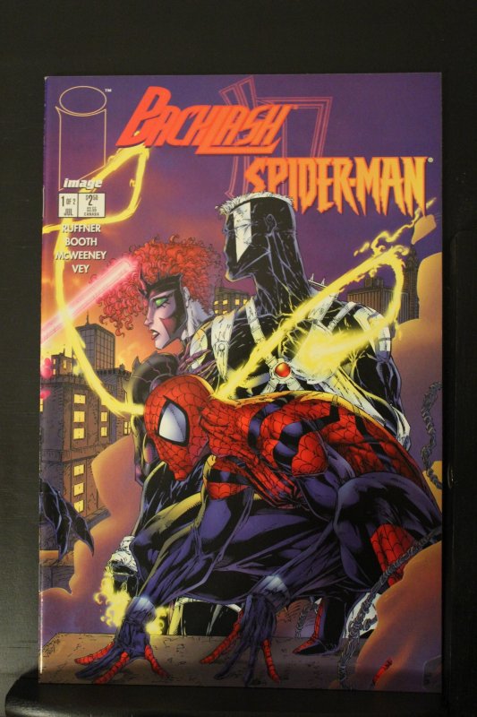 Backlash/Spider-Man #1 1996 Super-High-Grade NM or better! 1st Issue, Venom Back