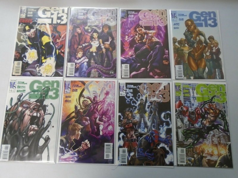 Gen 13 comic lot 38 different 8.0 VF (2002-11 Wildstorm)